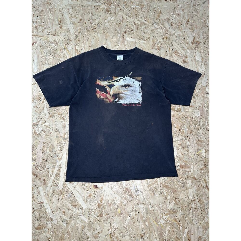 Vintage Alore Mens Tee XL Born To Be Free